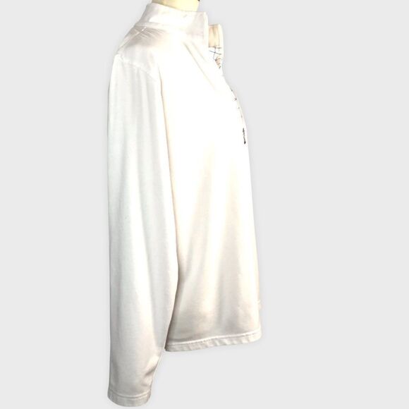 Spyder 1/4 Zip Men’s Pullover White Size Medium - Picture 5 of 16